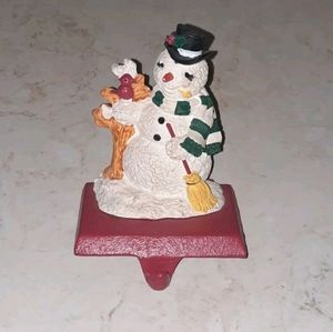 Snowman Stocking Hanger